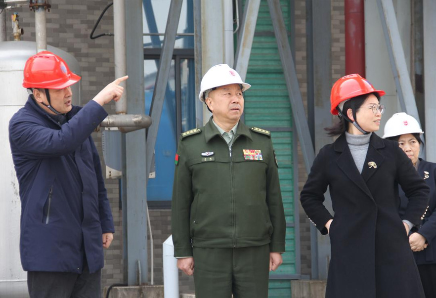 常州市委常委、常州军分区大校司令员廖鹏一行来球速体育调研公司党管武装相关工作